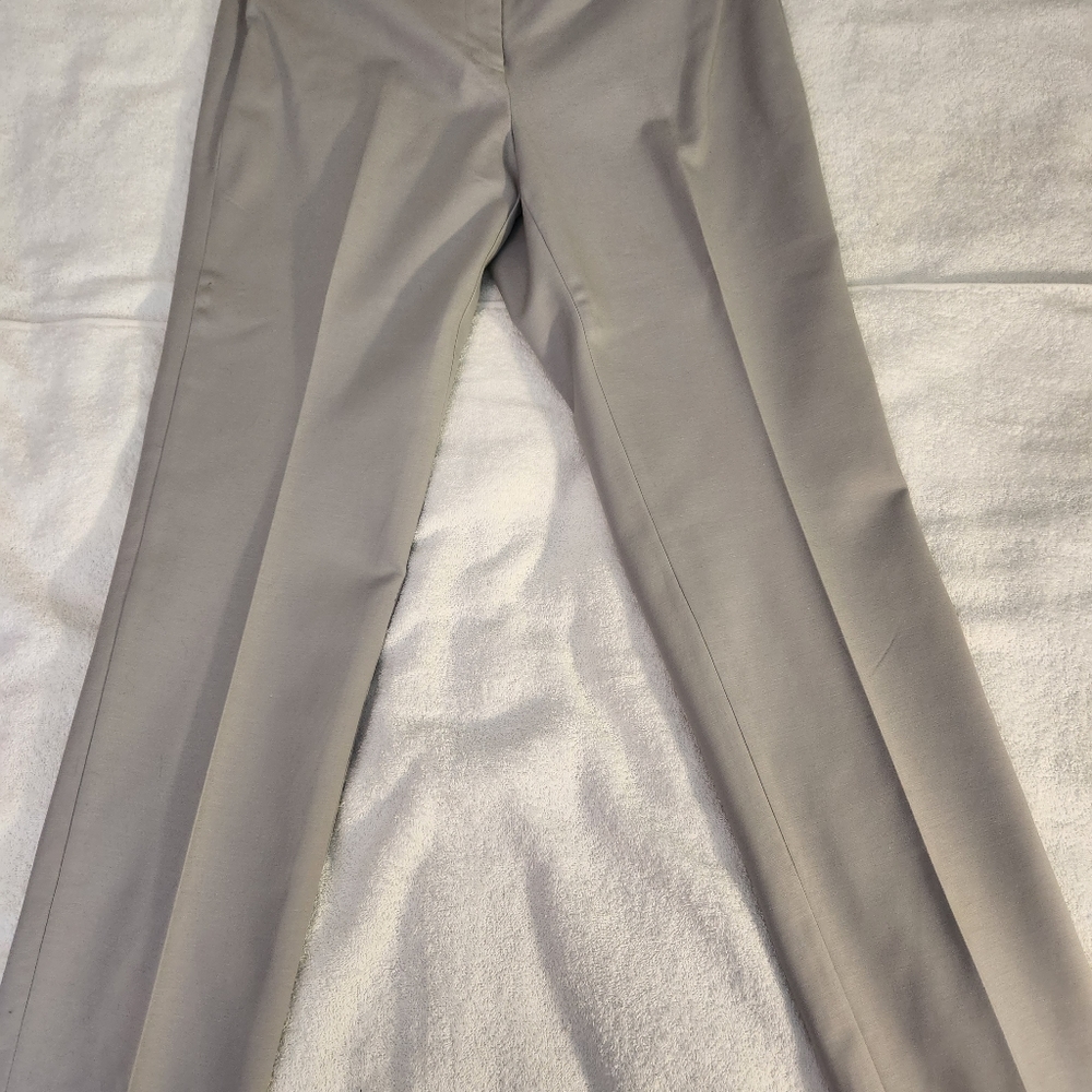 Liz Claiborne Women's Audra Gray Dress Pants Size 10